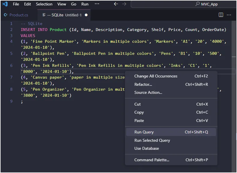 sqlite explorer