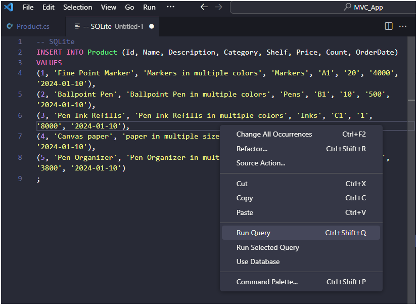 sqlite explorer